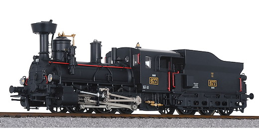Schlepptenderlokomotive 677, Museumslok, GKB