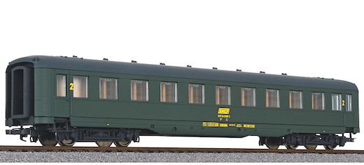 Schürzenwagen, 2. Klasse, 1. Betriebs-Nr., SNCF, Epoche IV