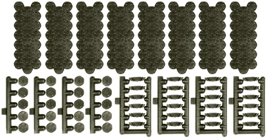 Bundeswehr Sechseckplatten, Sechseckplattenelemente und Randabschlüsse, BW