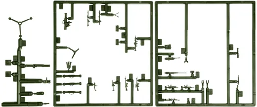 Zubehör-Set: Waffensatz für US und BW