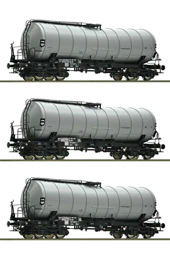 Set: 3-tlg. Knickkesselwagen, DR