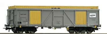 Offener Güterwagen mit Container, SNCB