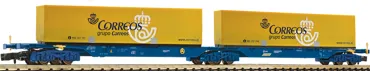 Doppeltragwagen „CORREOS“ Bauart Sggmrs, RENFE
