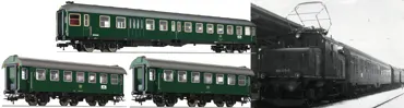 3-tlg. Set "Nahverkehrszug Murnau - Oberammergau", DB