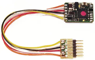 6-poliger Decoder mit Stecker (NEM 651)