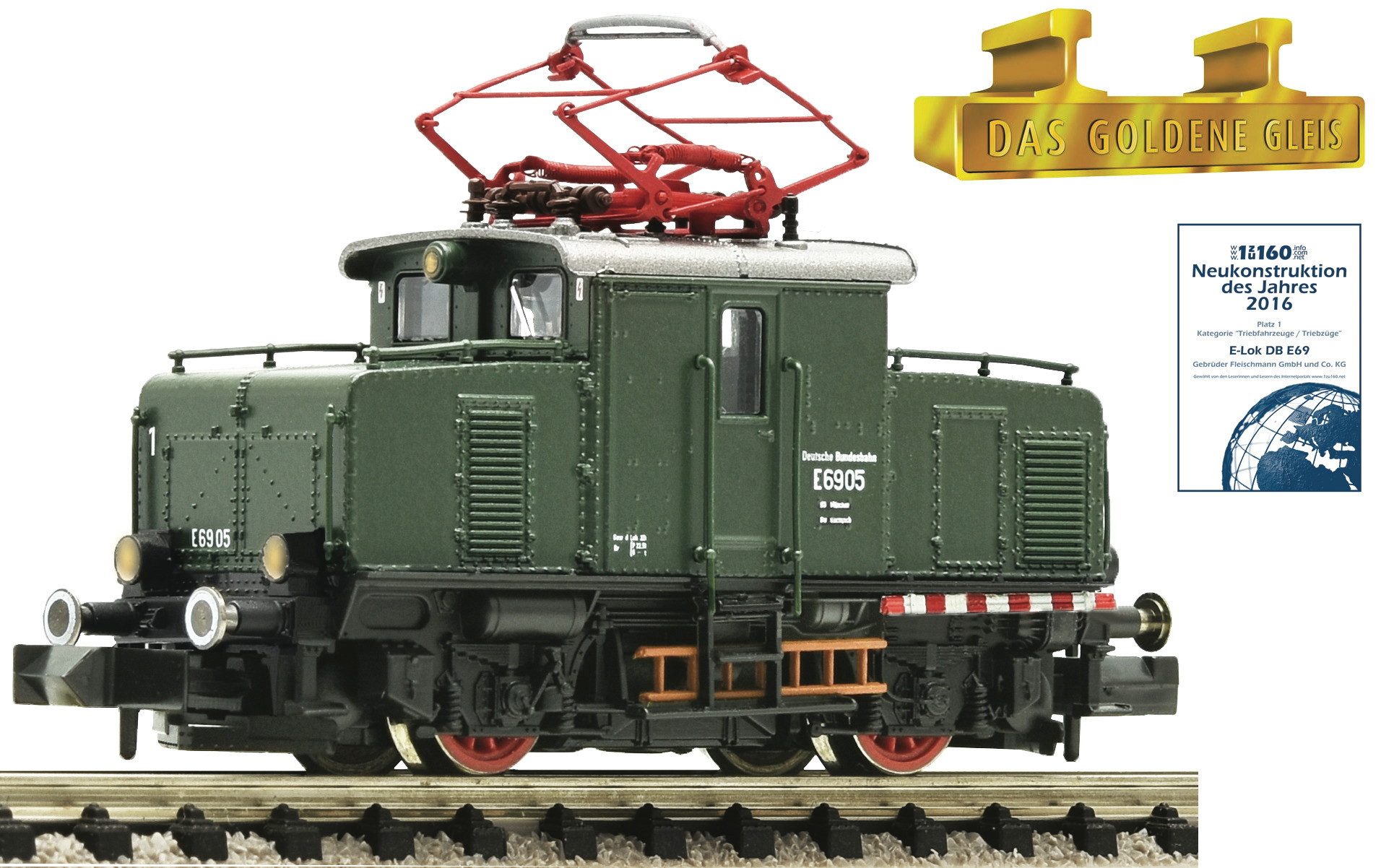 Marklin E 69 Epoque 3 Märklin 37476 H0 – Locotracteur BR E 69 DB
