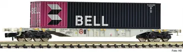 Containertragwagen BELL, eingestellt bei der SBB