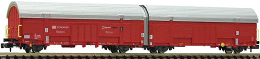 2er-Set: Autotransportwagen Bauart Hccrrs332, DB AG / DB Schenker