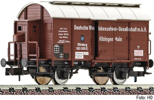 Weinkesselwagen mit Bremserhaus, K.Bay.Sts.B.