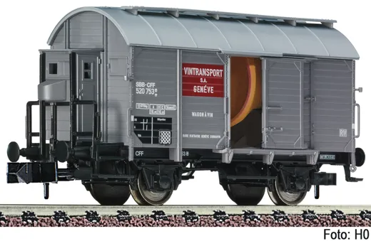 Weinkesselwagen mit Bremserhaus, SBB