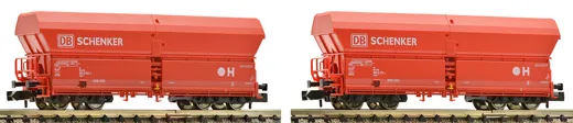 2-tlg. Set Grossraum-Selbstentladewagen Bauart Falns 183, DB AG (DB Schenker)