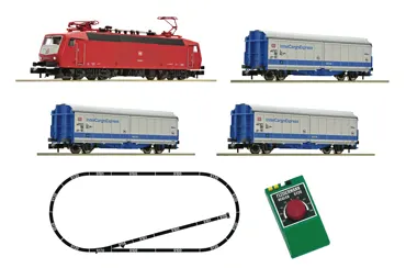 Analoges Startset "InterCargoExpress" mit Elektrolokomotive BR 120.1, DB AG