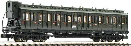 Abteilwagen 3. Kl. Bauart C4 pr04, DRG.