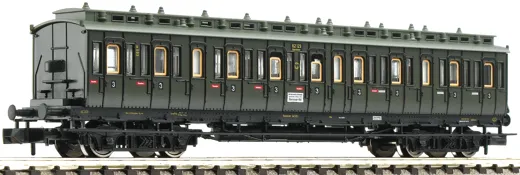 Abteilwagen 3. Kl. Bauart C4tr pr04, DRG