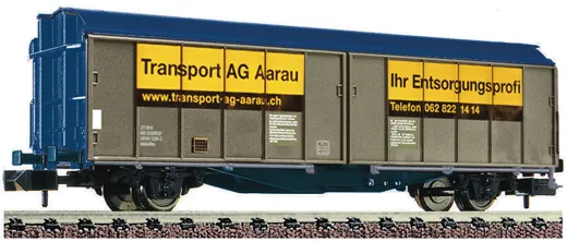 Schiebewandwagen Bauart Hbillns der Transport AG Aarau, privat (Schweiz), Privatbahn