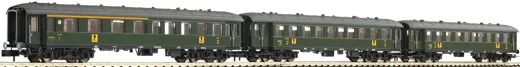 3-tlg. Reisezugwagen-Set, SNCF