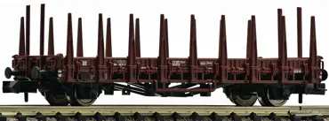 Rungenwagen mit Stahlrungen Bauart Rm, DR