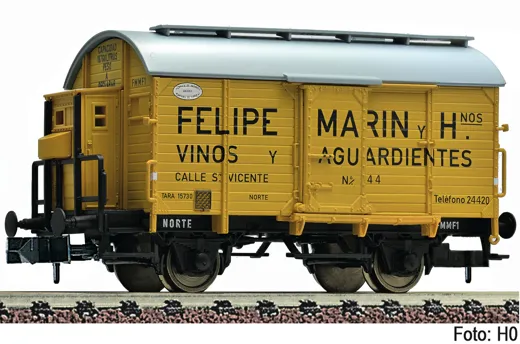 Weinfasswagen, NORTE, RENFE