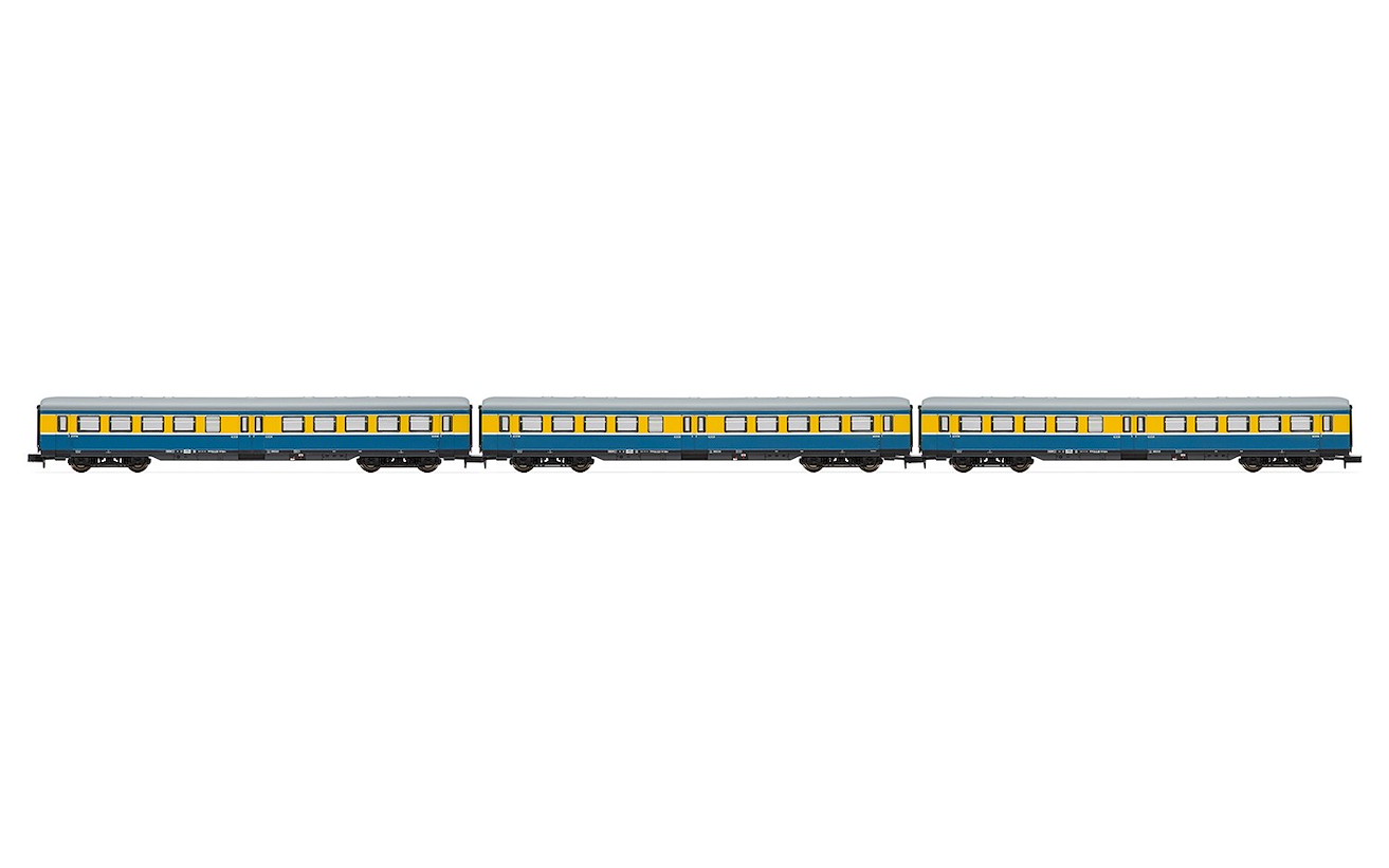 Arnold Hn4182 Dr S Bahn Leipzig 3 Wagen Set Blau Gelb World Of