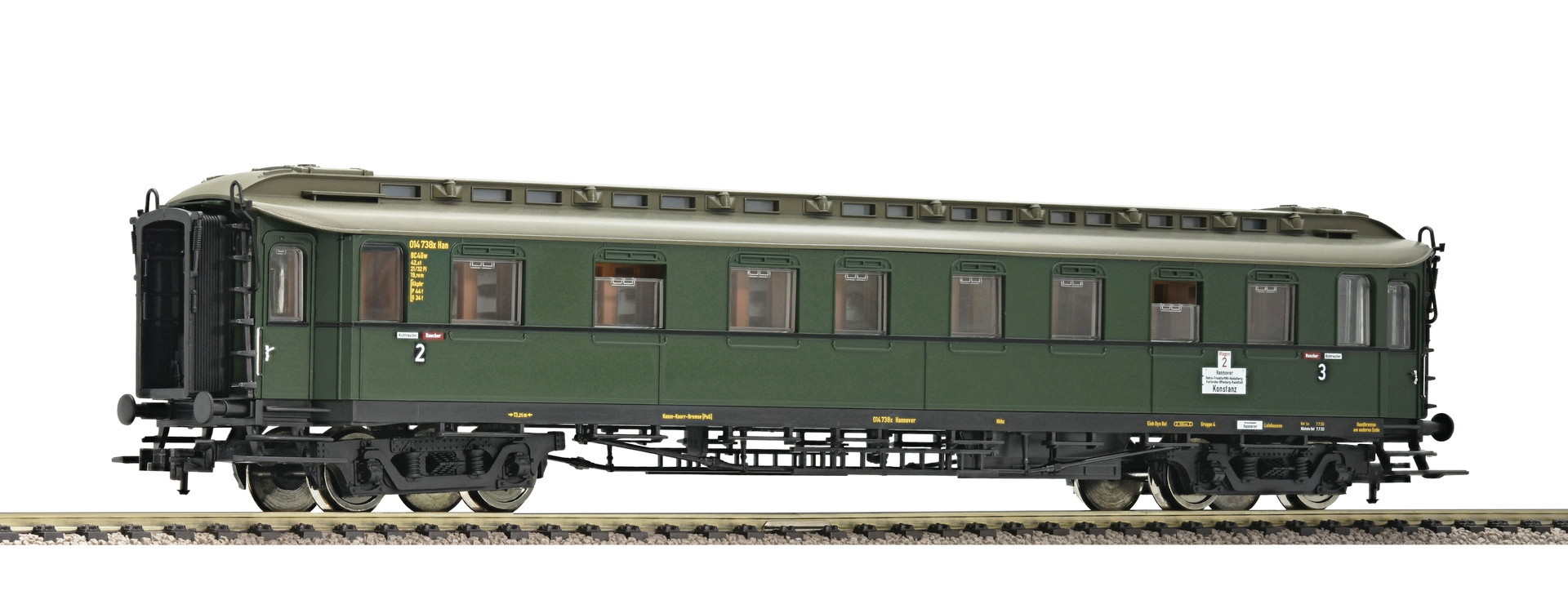 Fleischmann 568203 Schnellzugwagen 2./3. Klasse Bauart BC4ü (pr 09), DB ...