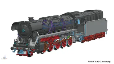 Dampflokomotive 44 221, DR