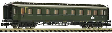 Schnellzugwagen 3. Klasse Bauart C 4ü (pr 08) mit Zugschlussscheiben, DB