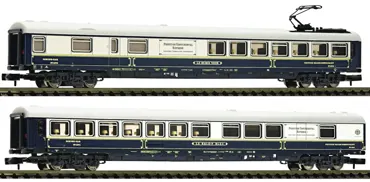 2-tlg. Set Salonwagen, privat (Schweiz), Privatbahn