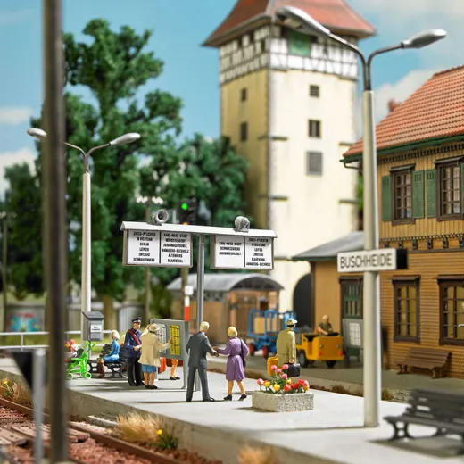 Bahnhof Ausgestaltungs-Set