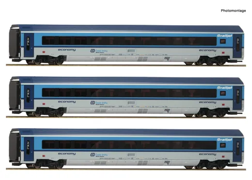 3-tlg. Set: Railjet, CD