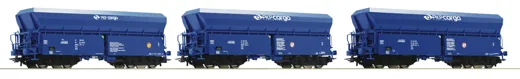 3-tlg. Set: Selbstentladewagen, PKP Cargo