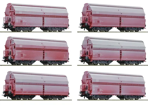 12-tlg. Display: Schwenkdachwagen, DB AG