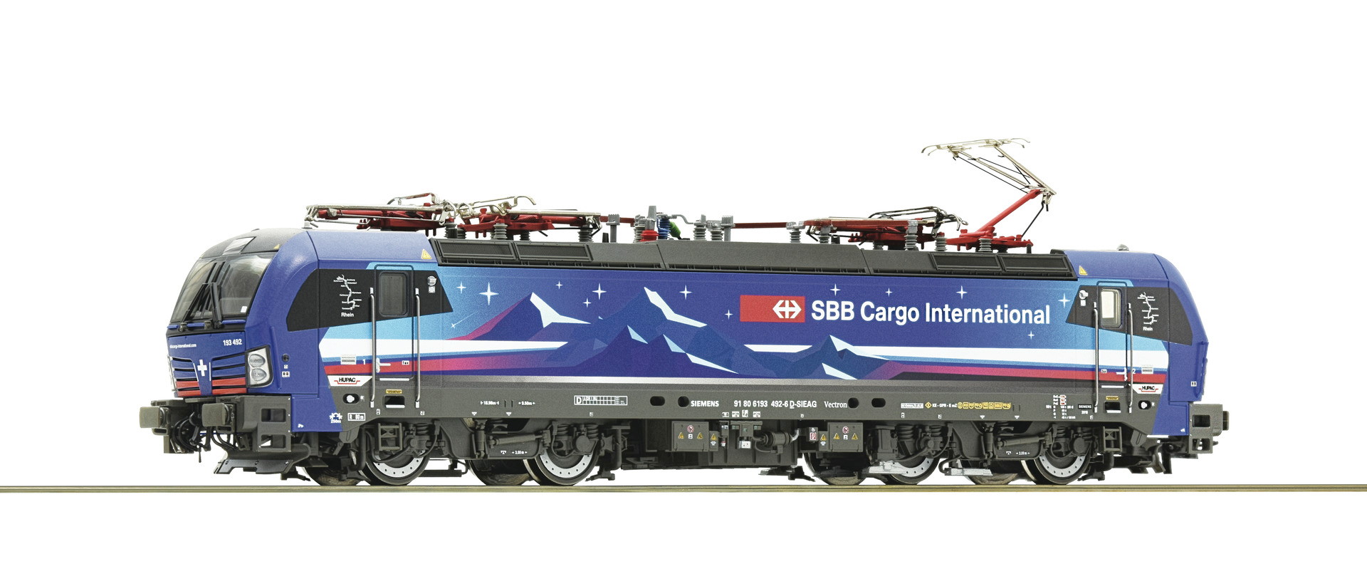 Roco 73116 Elektrolokomotive BR 193, HUPAC/SBB World of Trains ...