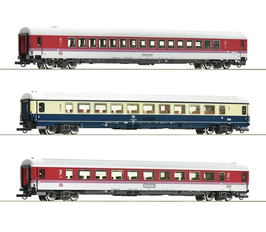3-tlg. Set 2: Eurocity „Leonardo da Vinci“, DB