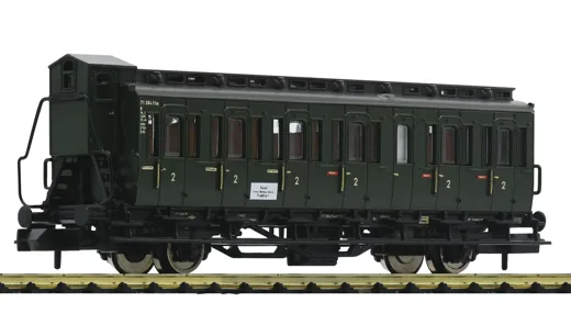 2-achsiger Abteilwagen 2. Klasse, DB