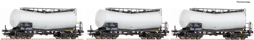 3-tlg. Set: Knickkesselwagen, ATIR-RAIL, Privatbahn