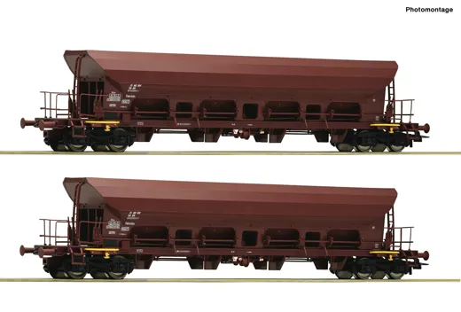 2-tlg. Set: Selbstentladewagen, DR