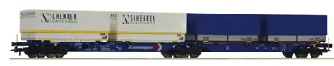 Container-Doppeltragwagen, Kombiwaggon, DB