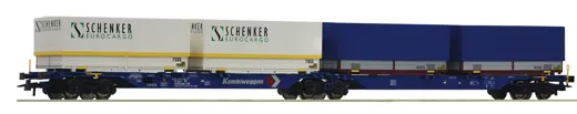 Container-Doppeltragwagen, Kombiwaggon, DB
