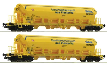 2-tlg. Set: Schwenkdachwagen, DB AG