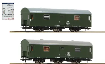 2-tlg. Set: Reko-Postwagen, DR