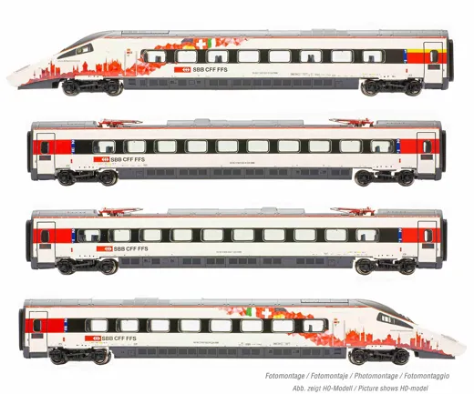 SBB RABe 503 Triebzug Astoro 4-teilig DCS Ep.VI