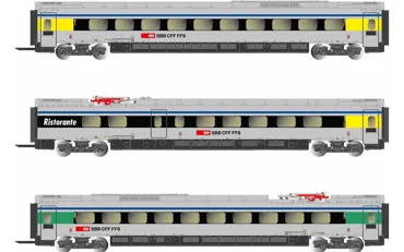 SBB Cisalpino 3 Mittelwagen ETR610 Ep.VI