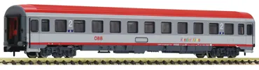 Eurofima-Wagen 2. Kl. mit "Kinderkino-Abteil" der ÖBB.