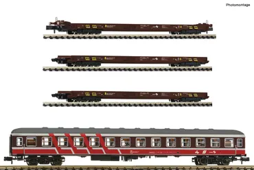 4-tlg. Set: Rollende Landstrasse, ÖBB