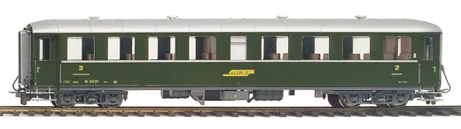 RhB B 2225 Stahlwagen gruen