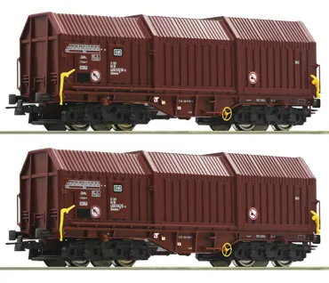 2-tlg. Set: Teleskophaubenwagen, DB