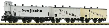 3-tlg. Set: Kühlwagen „Seefische“, DRG