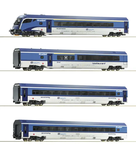4-tlg. Set: Railjet, CD