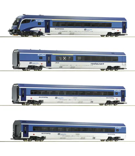 4-tlg. Set: Railjet, CD