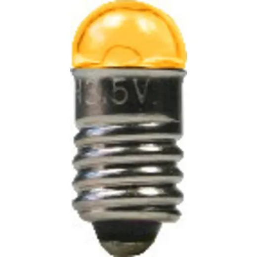 Glas-Glühlampe gelb 19V E5.5